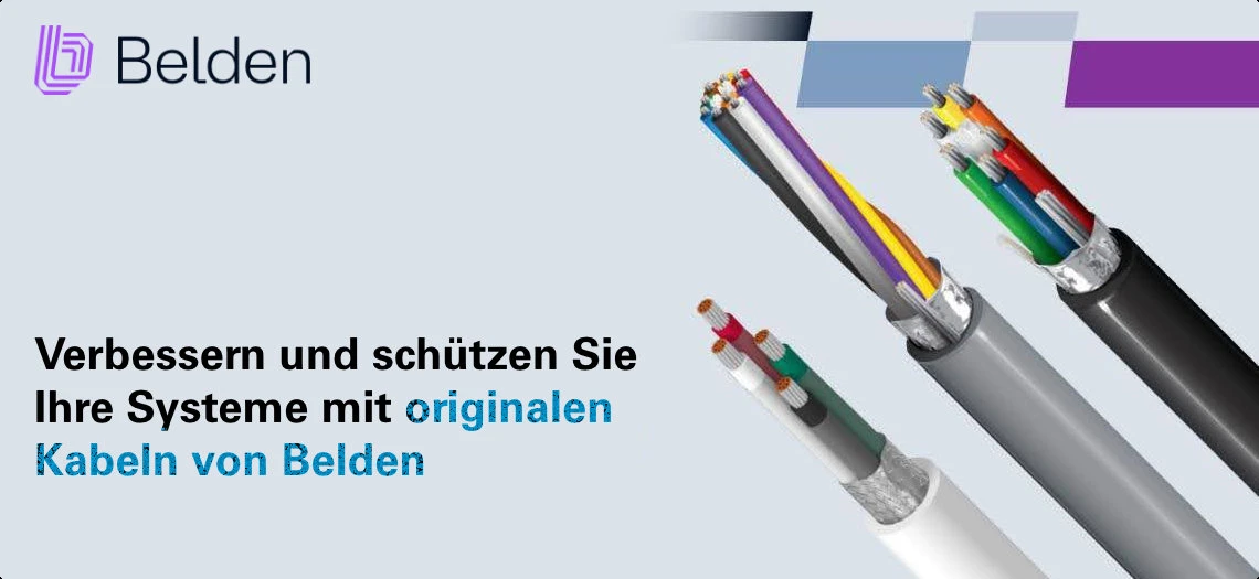 Belden-Kabel bei Yello Netcom – zuverlässige Verbindung für industrielle Netzwerke