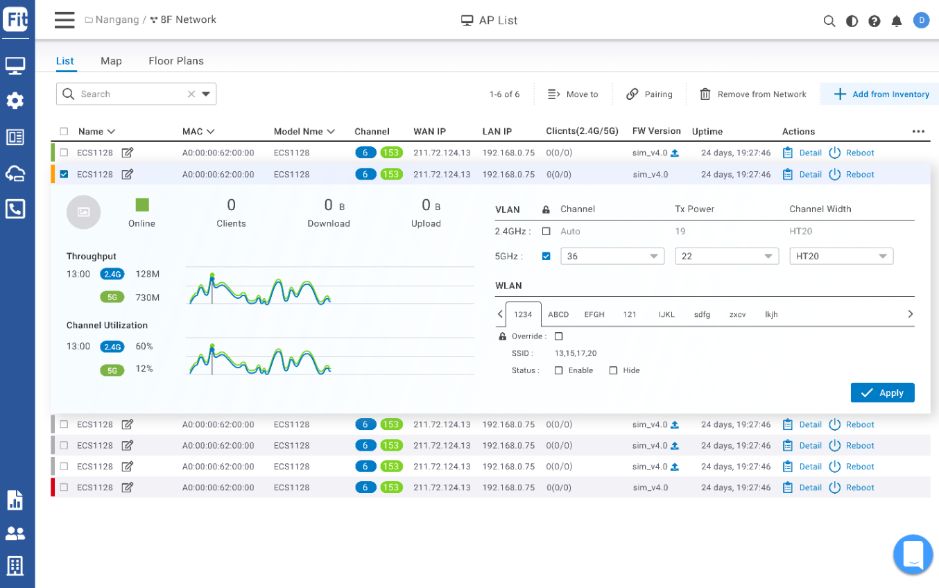 EnGenius FitController: Effizientes Gerätemanagement über nur ein Portal