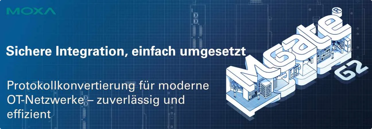 MGate G2 Modbus Gateway industrielle Kommunikation von Moxa