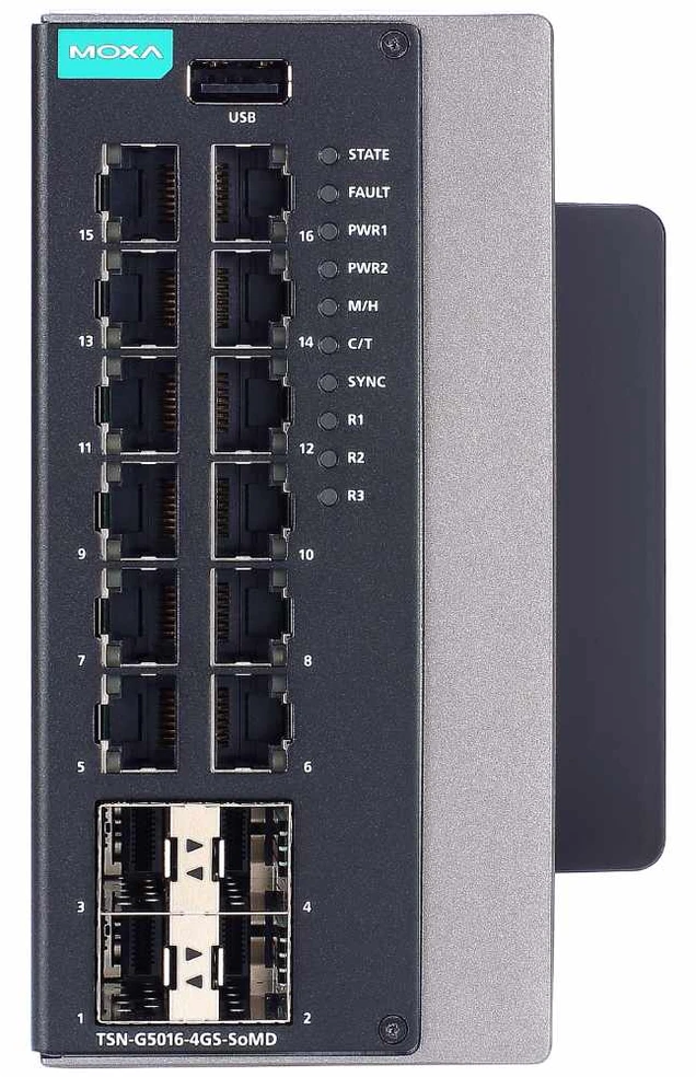 TSN-fähige Industrial Ethernet Switches mit 10 Gigabit Ethernet