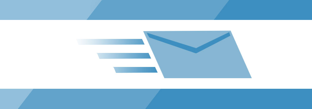 Briefumschlag als Symbol für Anmeldung zum Newsletter