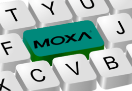 Tastatur mit Moxa-Logo